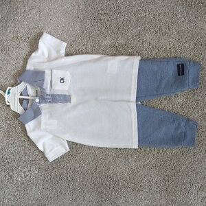 Toddler boys 24 mo matching set shirt and pants NWOT